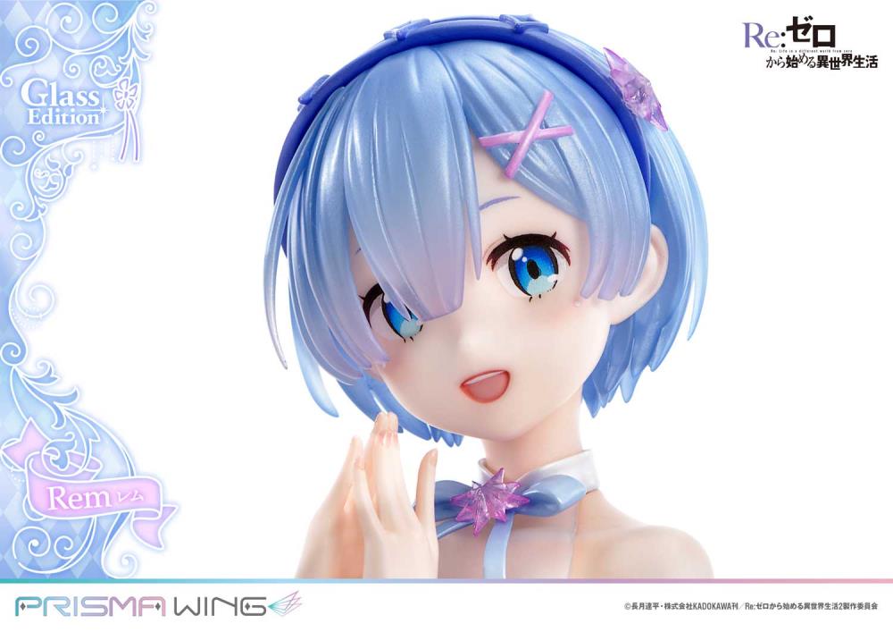 Re:Zero Starting Life in Another World Prisma Wing Rem (Glass Edition) 1/7 Scale Figure Gallery Image 18