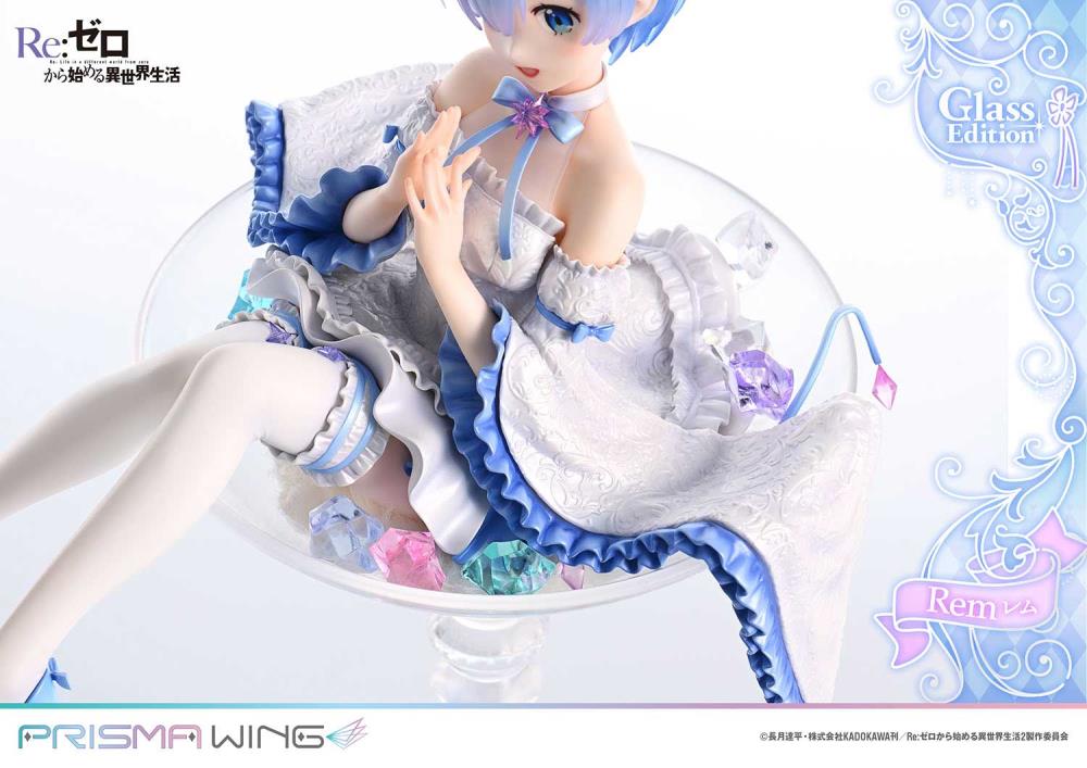 Re:Zero Starting Life in Another World Prisma Wing Rem (Glass Edition) 1/7 Scale Figure Gallery Image 22