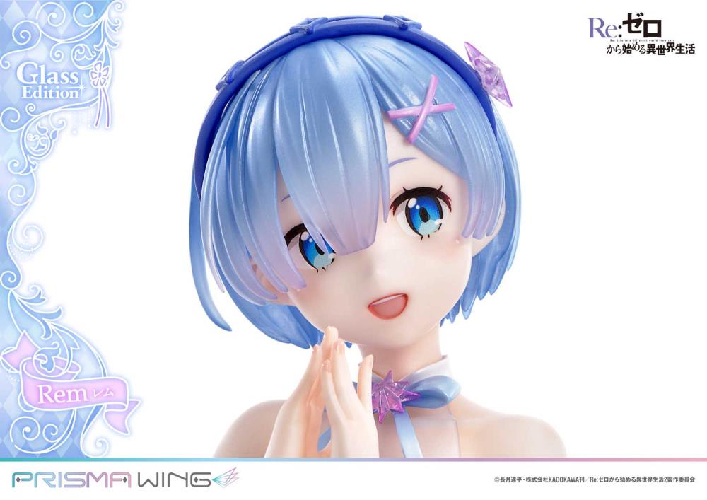 Re:Zero Starting Life in Another World Prisma Wing Rem (Glass Edition) 1/7 Scale Figure Gallery Image 19