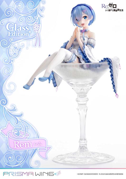 Re:Zero Starting Life in Another World Prisma Wing Rem (Glass Edition) 1/7 Scale Figure Gallery Image 10