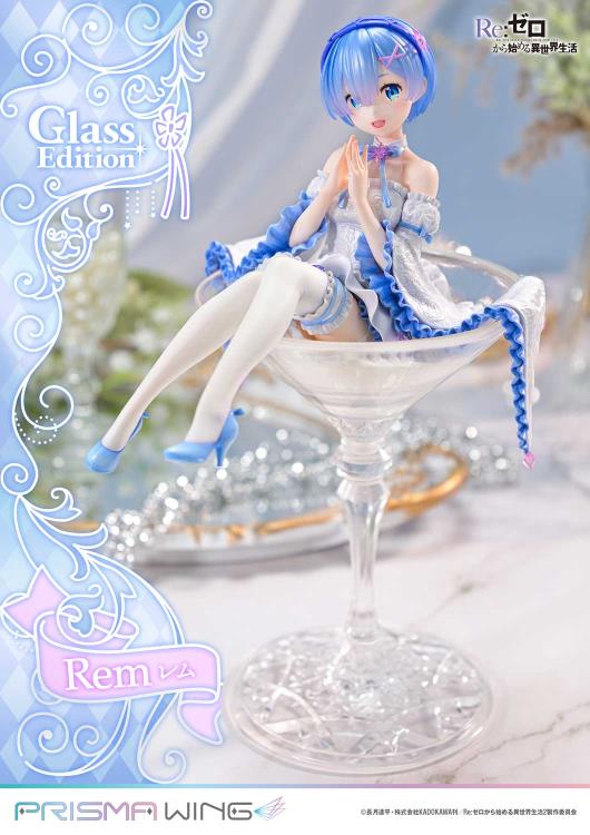 Re:Zero Starting Life in Another World Prisma Wing Rem (Glass Edition) 1/7 Scale Figure Gallery Image 3