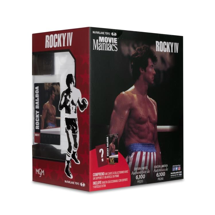 Rocky IV Movie Maniacs Rocky Balboa 6" Limited Edition Figure Gallery Image 12