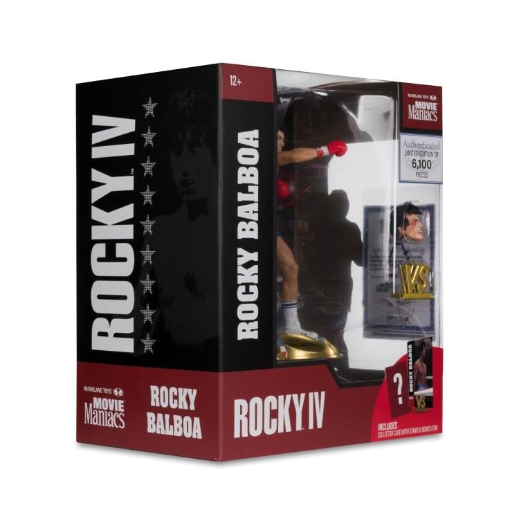 Rocky IV Movie Maniacs Rocky Balboa 6" Limited Edition Figure Gallery Image 11