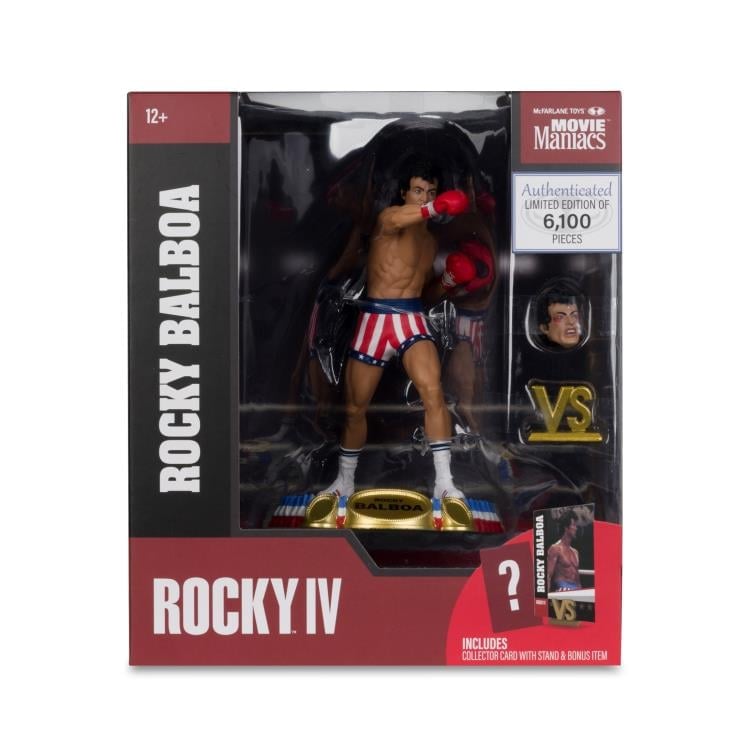 Rocky IV Movie Maniacs Rocky Balboa 6" Limited Edition Figure Gallery Image 10