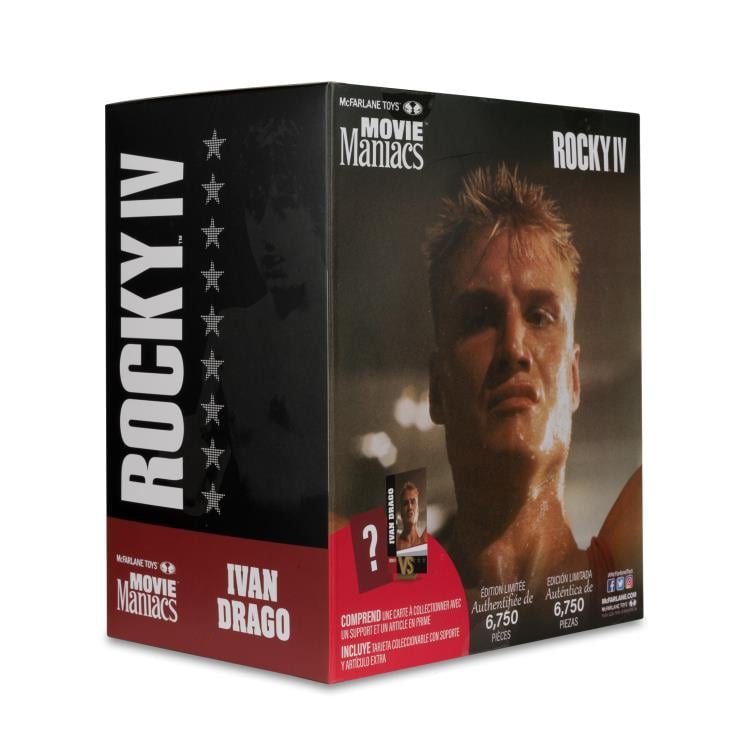 Rocky IV Movie Maniacs Ivan Drago 6" Limited Edition Figure Gallery Image 12