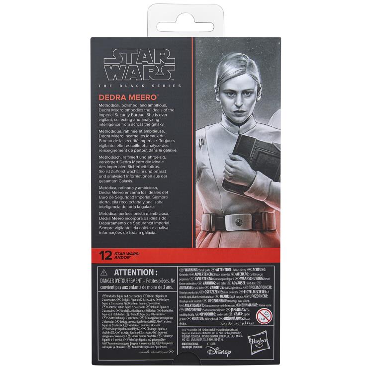 Star Wars: The Black Series 6" Dedra Meero (Andor) Action Figure Gallery Image 10