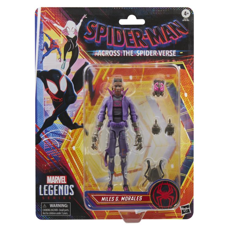 Spider-Man: Across the Spider-Verse Marvel Legends Miles G. Morales Action Figure Gallery Image 11