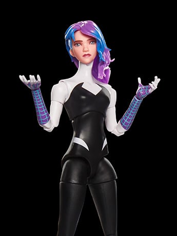 Spider-Man: Across the Spider-Verse Marvel Legends Spider-Gwen