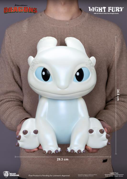 How To Train Your Dragon: The Hidden World Light Fury Vinyl Piggy Bank Gallery Image 8