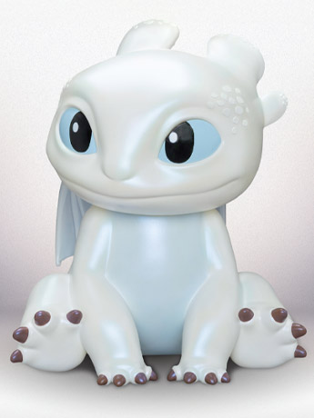 How To Train Your Dragon: The Hidden World Light Fury Vinyl Piggy Bank Gallery Image 2