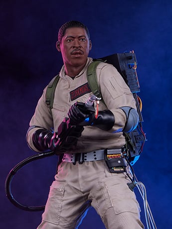Ghostbusters Premier Series Winston 1/4 Scale Statue Gallery Image 2