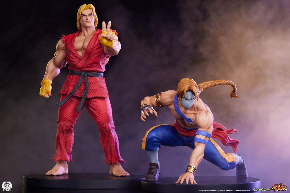 Street Fighter Street Jam Ken & Vega 1/10 Scale Statue Set