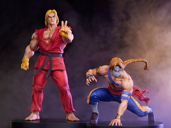 Street Fighter Street Jam Ken & Vega 1/10 Scale Statue Set