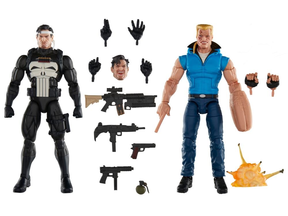 マーベルレジェンド パニッシャー ウォージャーナル 2パック 単品 The Punisher War Journal Marvel Legends Punisher and Bushwacker