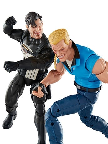 マーベルレジェンド パニッシャー ウォージャーナル 2パック 単品 The Punisher War Journal Marvel Legends Punisher and Bushwacker