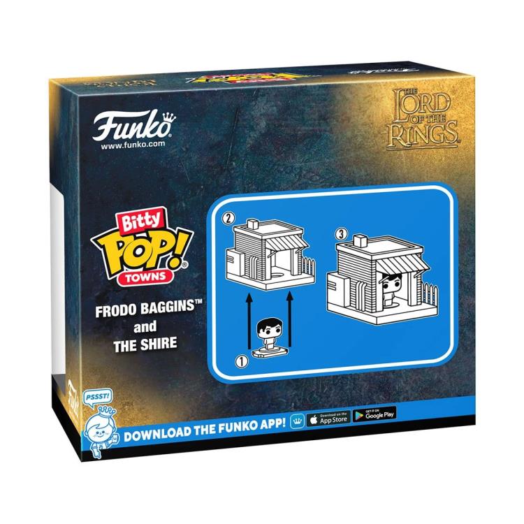 Pop! Town: The Lord of the Rings - Bitty Pop! Frodo and The Shire Gallery Image 6