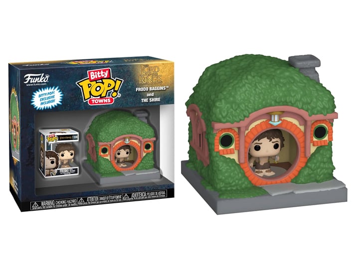 Pop! Town: The Lord of the Rings - Bitty Pop! Frodo and The Shire Gallery Image 1