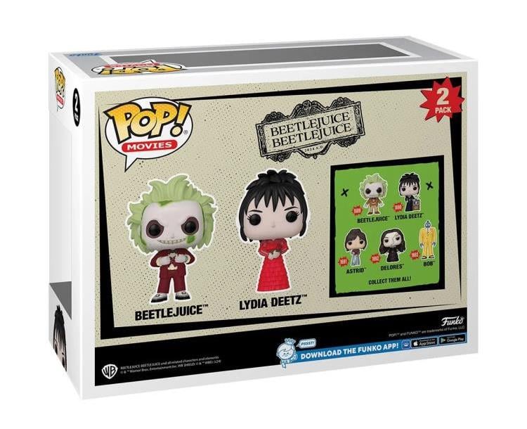 Pop! Movies: Beetlejuice Beetlejuice - Beetlejuice & Lydia Deetz Two-Pack Gallery Image 4