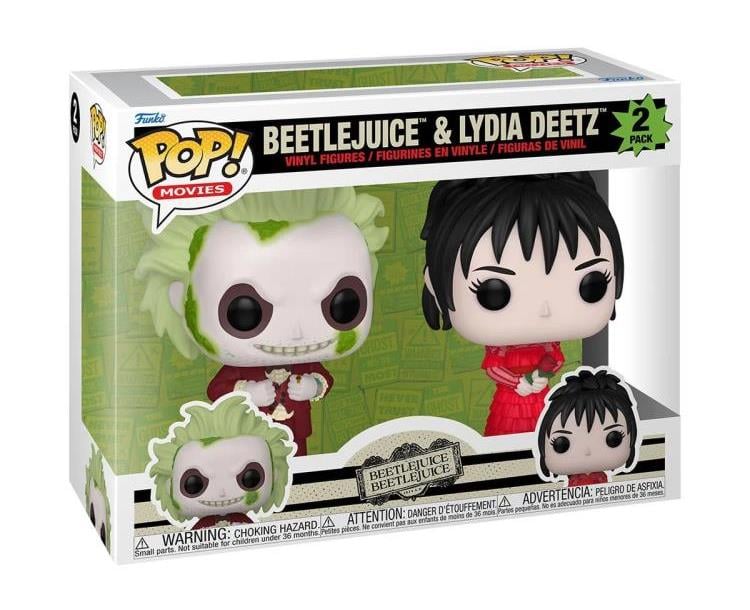 Pop! Movies: Beetlejuice Beetlejuice - Beetlejuice & Lydia Deetz Two-Pack Gallery Image 3
