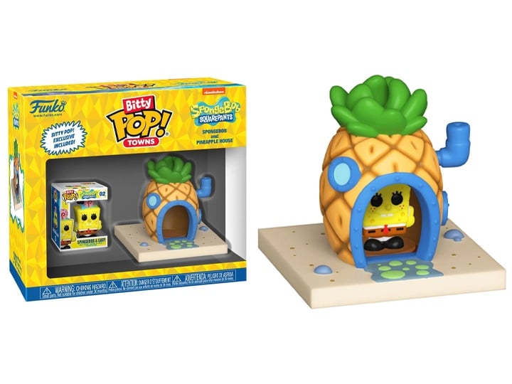 Pop! Town: SpongeBob SquarePants - Bitty Pop! SpongeBob SquarePants and Pineapple House Gallery Image 1