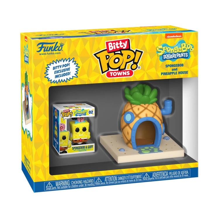 Pop! Town: SpongeBob SquarePants - Bitty Pop! SpongeBob SquarePants and Pineapple House Gallery Image 5