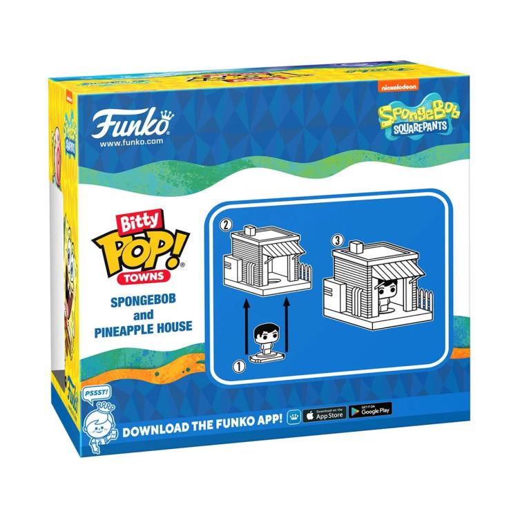 Pop! Town: SpongeBob SquarePants - Bitty Pop! SpongeBob SquarePants and Pineapple House Gallery Image 6
