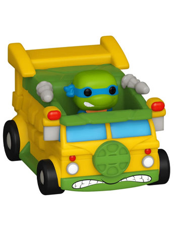 Pop! Rides: Teenage Mutant Ninja Turtles - Bitty Pop! Leonardo and Turtle Van Gallery Image 2