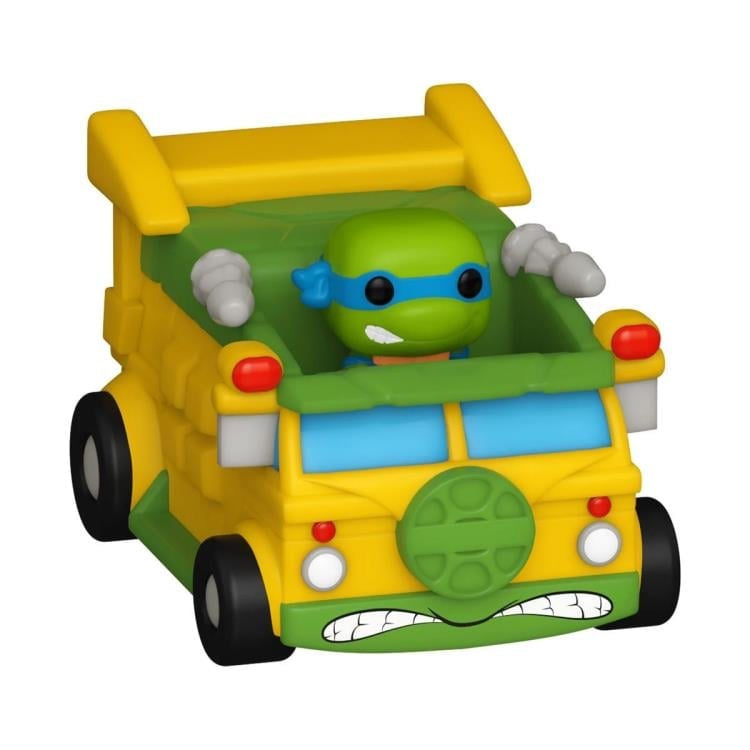 Pop! Rides: Teenage Mutant Ninja Turtles - Bitty Pop! Leonardo and Turtle Van Gallery Image 3