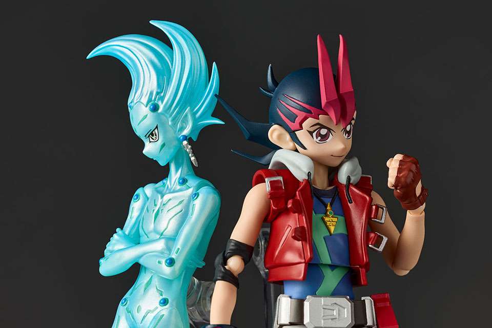 Yu-Gi-Oh! Zexal Revoltech Yuma Tsukumo & Astral Action Figure Set Gallery Image 13