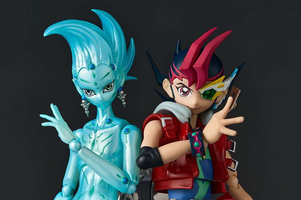 Yu-Gi-Oh! Zexal Revoltech Yuma Tsukumo & Astral Action Figure Set Gallery Image 12