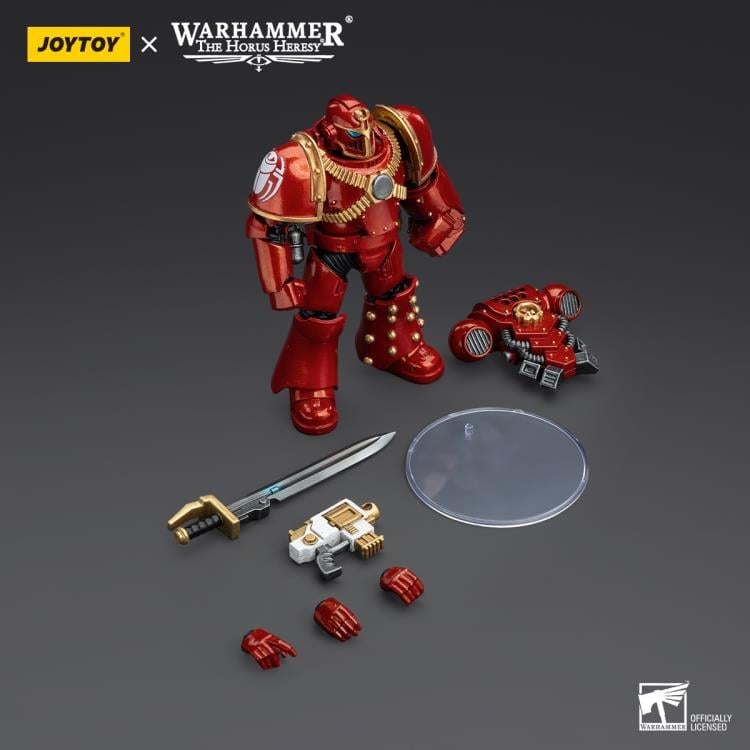 Warhammer: The Horus Heresy Thousand Sons Legion MK IV Tactical Squad Sergeant with Power Fist 1/18 Scale Action Figure Gallery Image 8