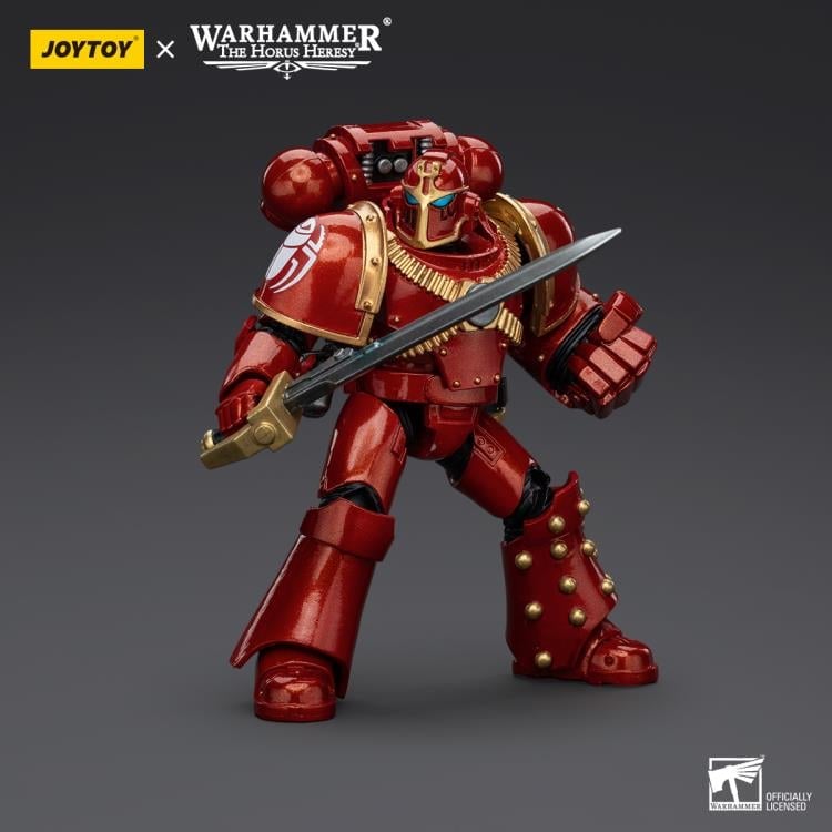 Warhammer: The Horus Heresy Thousand Sons Legion MK IV Tactical Squad Sergeant with Power Fist 1/18 Scale Action Figure Gallery Image 4