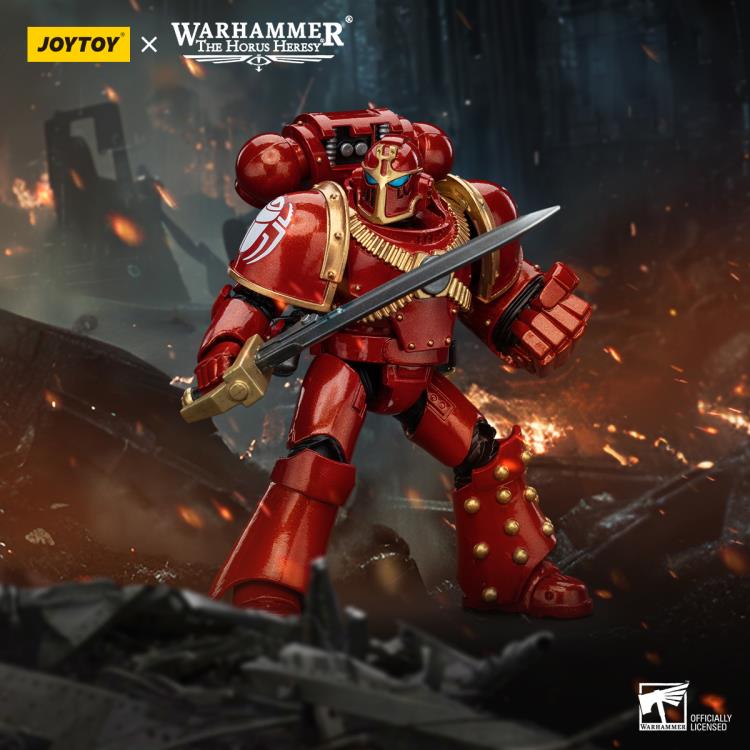 Warhammer: The Horus Heresy Thousand Sons Legion MK IV Tactical Squad Sergeant with Power Fist 1/18 Scale Action Figure Gallery Image 3