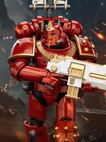 Warhammer: The Horus Heresy Thousand Sons Legion MK IV Tactical Squad Legionary with Legion Vexilla 1/18 Scale Action Figure Gallery Image 2