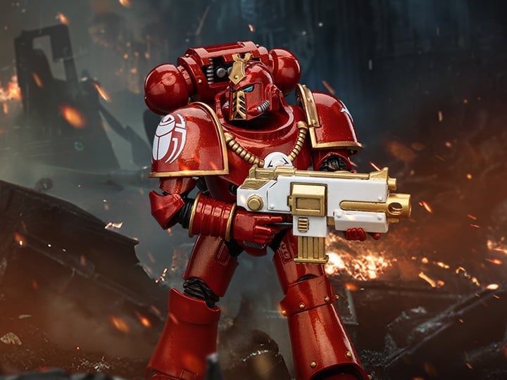Warhammer: The Horus Heresy Thousand Sons Legion MK IV Tactical Squad Legionary 1 1/18 Scale Action Figure Gallery Image 1