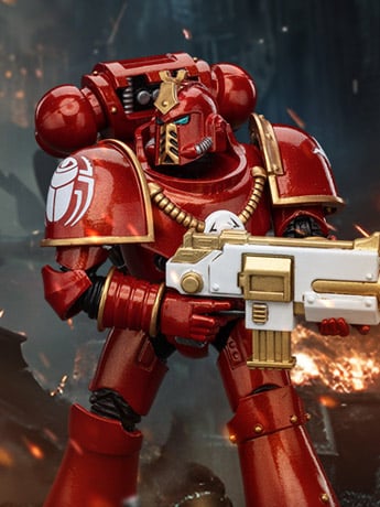 Warhammer: The Horus Heresy Thousand Sons Legion MK IV Tactical Squad Legionary 1 1/18 Scale Action Figure Gallery Image 2