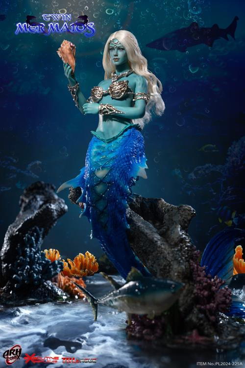 sae.mermaid.blueさん12-17-5 Mermaid Sharleze (Blue Skin Ver.) 1/6 Scale Figure