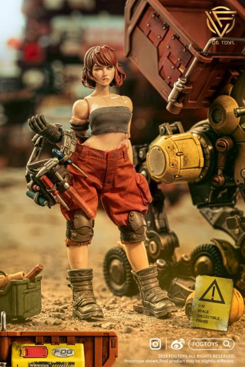 Fantasy Alphabet Series M 1/12 Scale Action Figure and Vehicle Set
