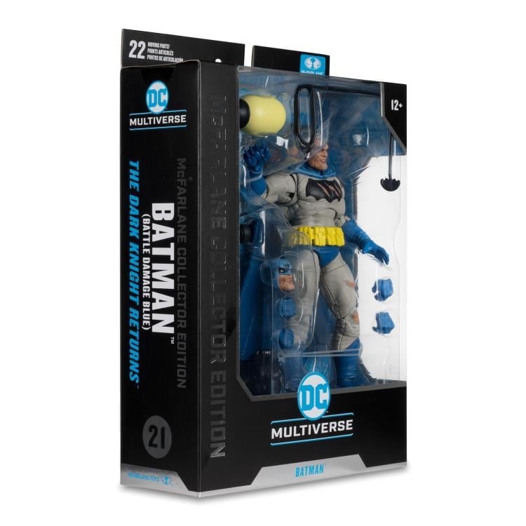 Batman: The Dark Knight Returns DC Multiverse Collector Edition Batman (Battle Damage Blue) Action Figure Gallery Image 16