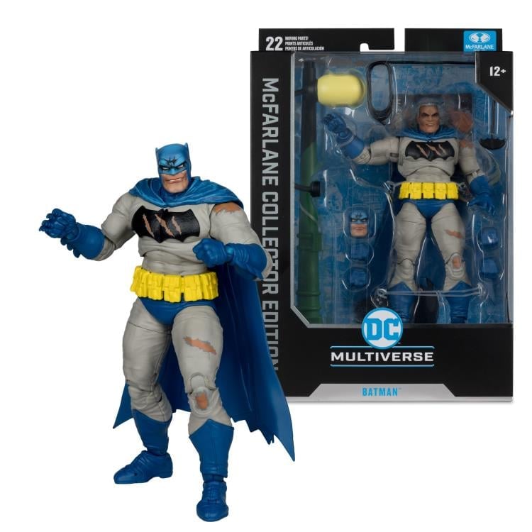 Batman: The Dark Knight Returns DC Multiverse Collector Edition Batman (Battle Damage Blue) Action Figure Gallery Image 14