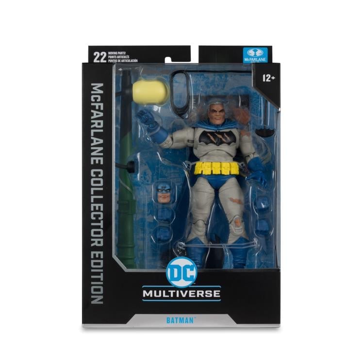 Batman: The Dark Knight Returns DC Multiverse Collector Edition Batman (Battle Damage Blue) Action Figure Gallery Image 15