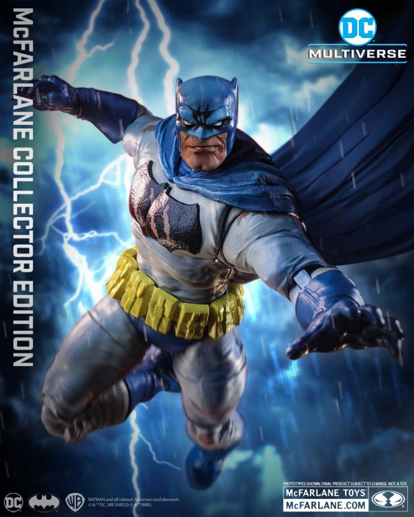 Batman: The Dark Knight Returns DC Multiverse Collector Edition Batman (Battle Damage Blue) Action Figure Gallery Image 7