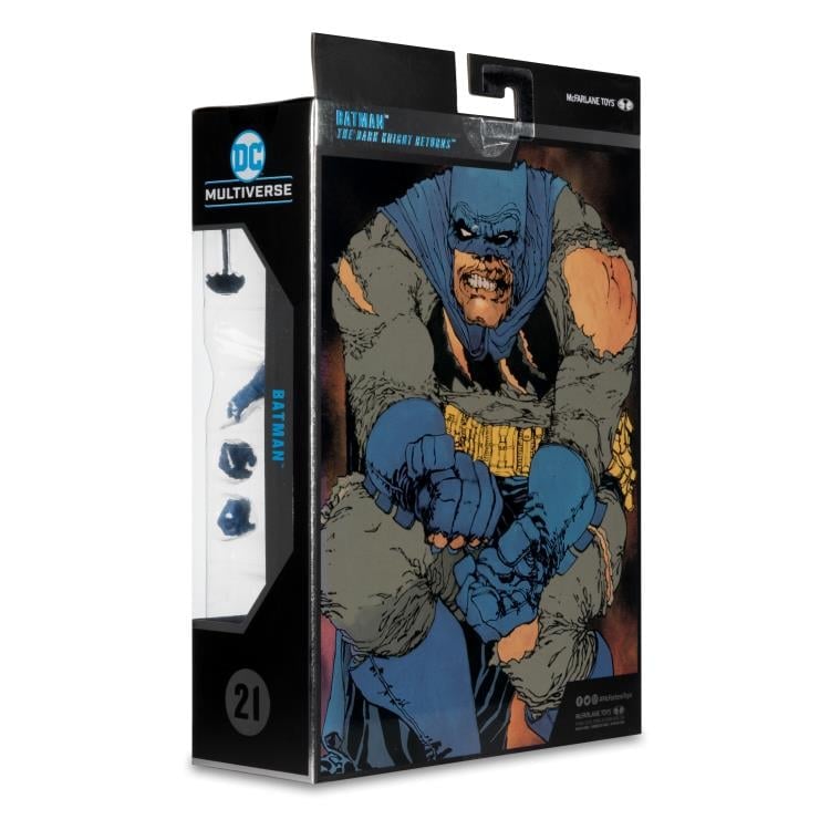 Batman: The Dark Knight Returns DC Multiverse Collector Edition Batman (Battle Damage Blue) Action Figure Gallery Image 17