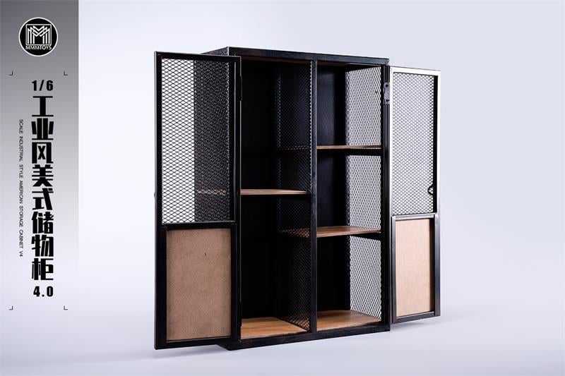 Industrial Style American Storage Cabinet (Ver. 4) 1/6 Scale Accessory Gallery Image 4