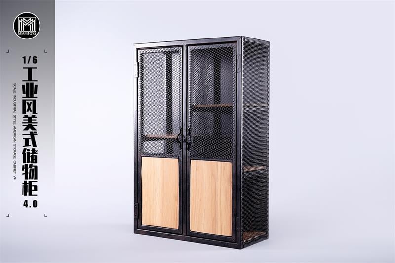 Industrial Style American Storage Cabinet (Ver. 4) 1/6 Scale Accessory Gallery Image 9