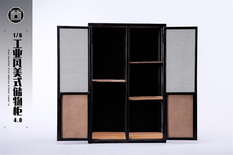 Industrial Style American Storage Cabinet (Ver. 4) 1/6 Scale Accessory Gallery Image 3