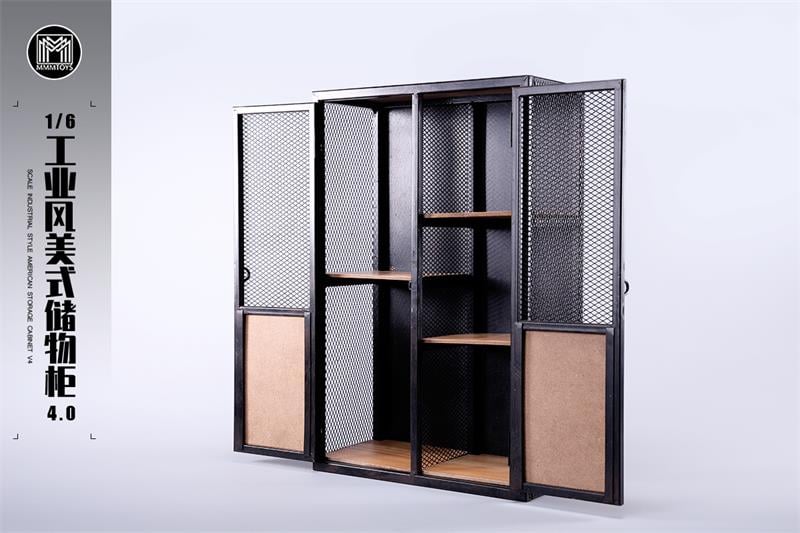 Industrial Style American Storage Cabinet (Ver. 4) 1/6 Scale Accessory Gallery Image 5