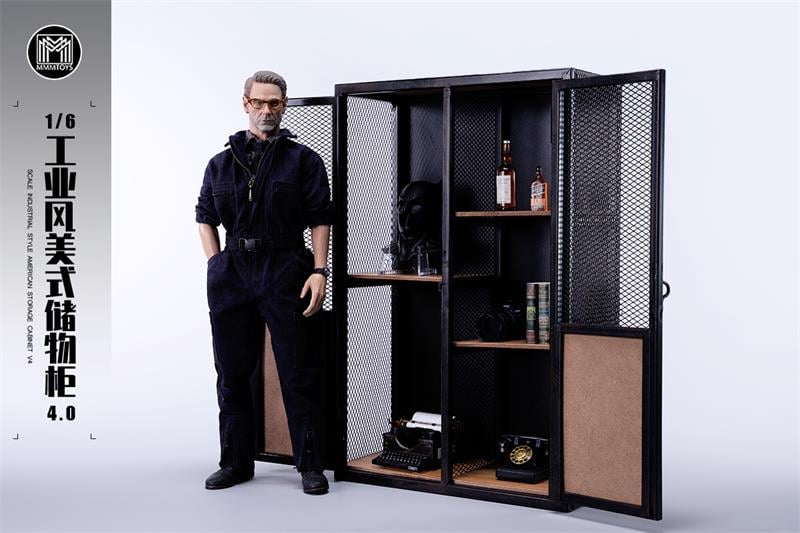 Industrial Style American Storage Cabinet (Ver. 4) 1/6 Scale Accessory Gallery Image 6