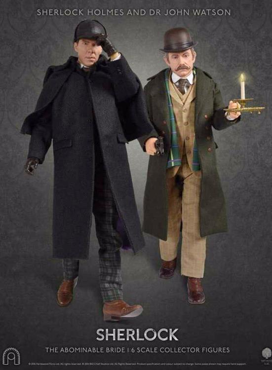 Sherlock: The Abominable Bride Sherlock Holmes & Dr. John Watson (Signature Edition) 1/6 Scale Figure Set Gallery Image 3