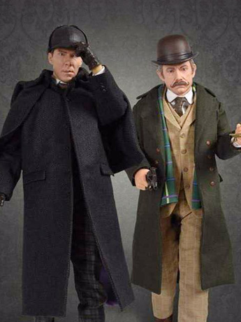 Sherlock: The Abominable Bride Sherlock Holmes & Dr. John Watson (Signature Edition) 1/6 Scale Figure Set Gallery Image 2
